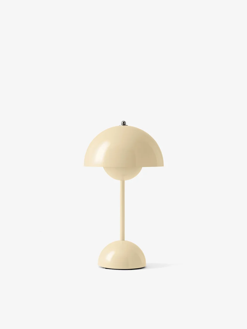 FLOWERPOT VP9 - PORTABLE BORDLAMPE- IVORY