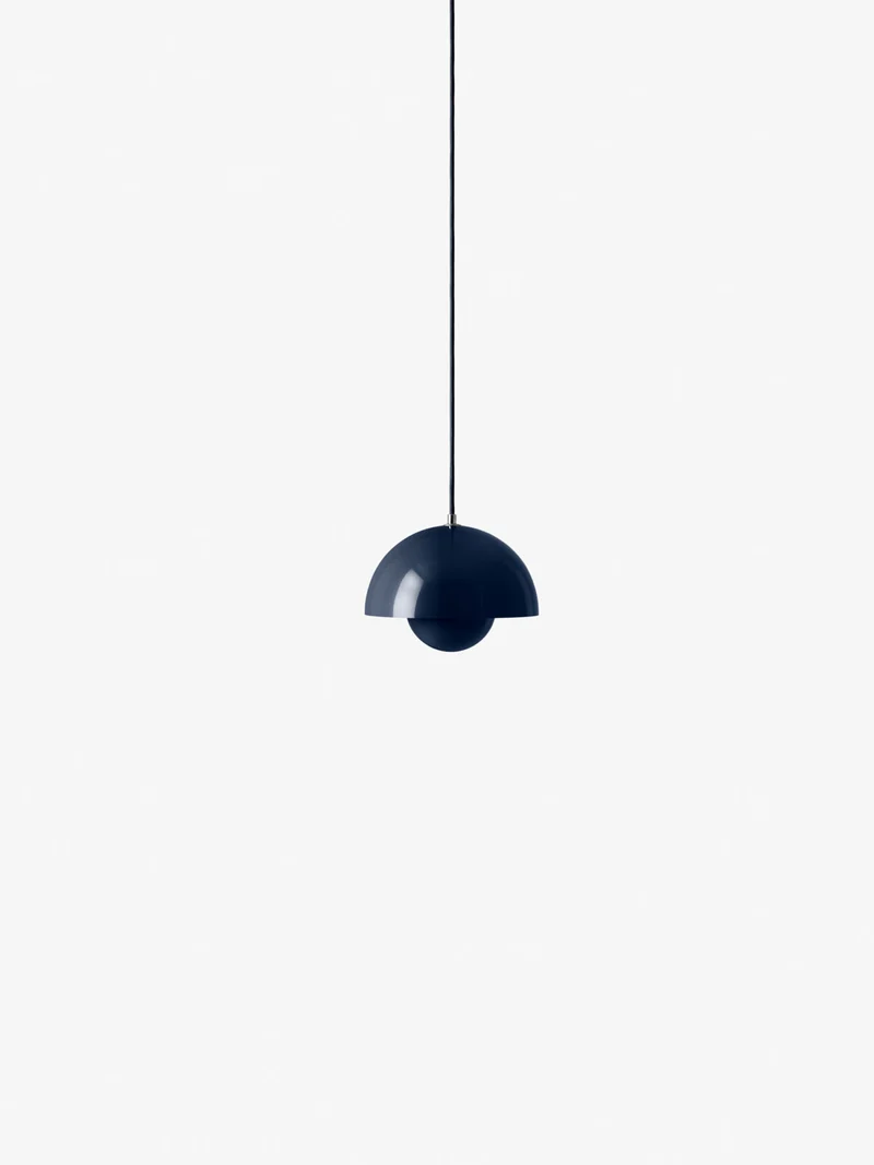 FLOWERPOT VP1 - PENDEL - STEEL BLUE