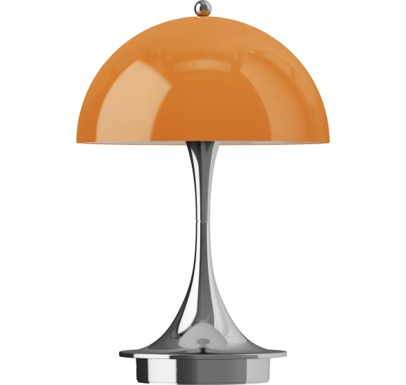 PANTHELLA 160 - PORTABLE Bordlampe ORIGINAL - OPAL ORANGE