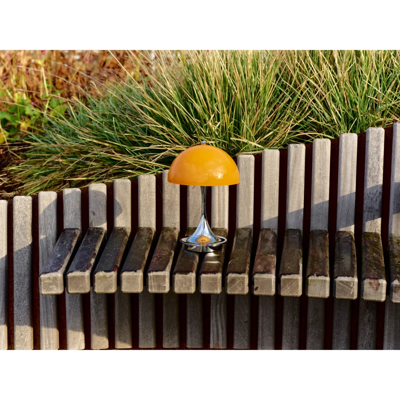 PANTHELLA 160 - PORTABLE Bordlampe ORIGINAL - OPAL ORANGE