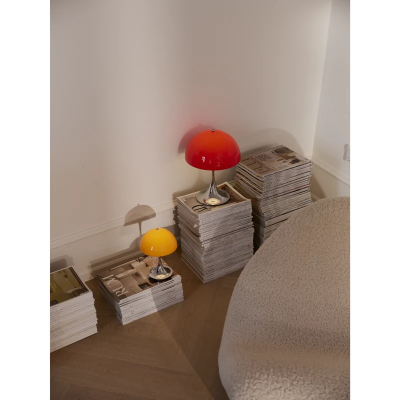 PANTHELLA 160 - PORTABLE Bordlampe ORIGINAL - OPAL ORANGE