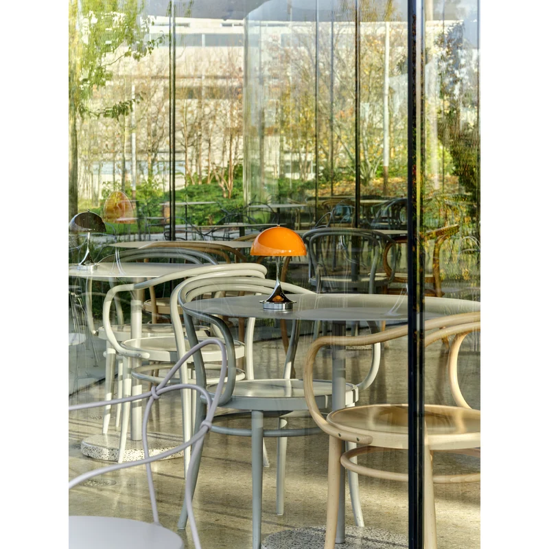 PANTHELLA 160 - PORTABLE Bordlampe ORIGINAL - OPAL ORANGE