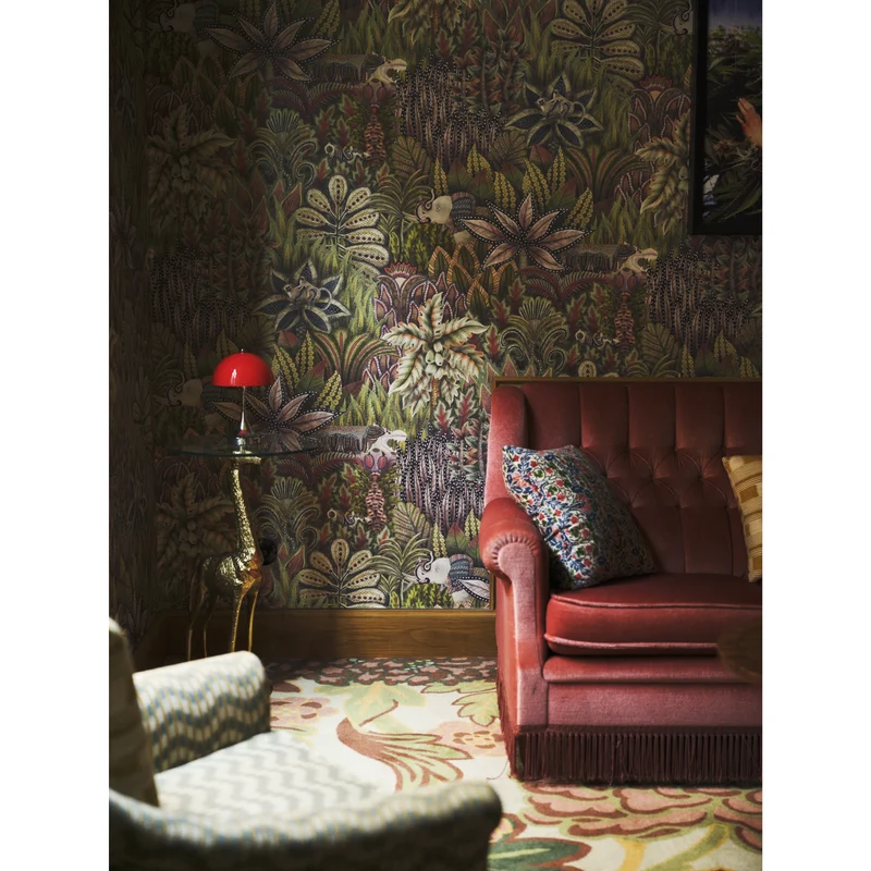 PANTHELLA 160 - PORTABLE Bordlampe ORIGINAL - OPAL RED