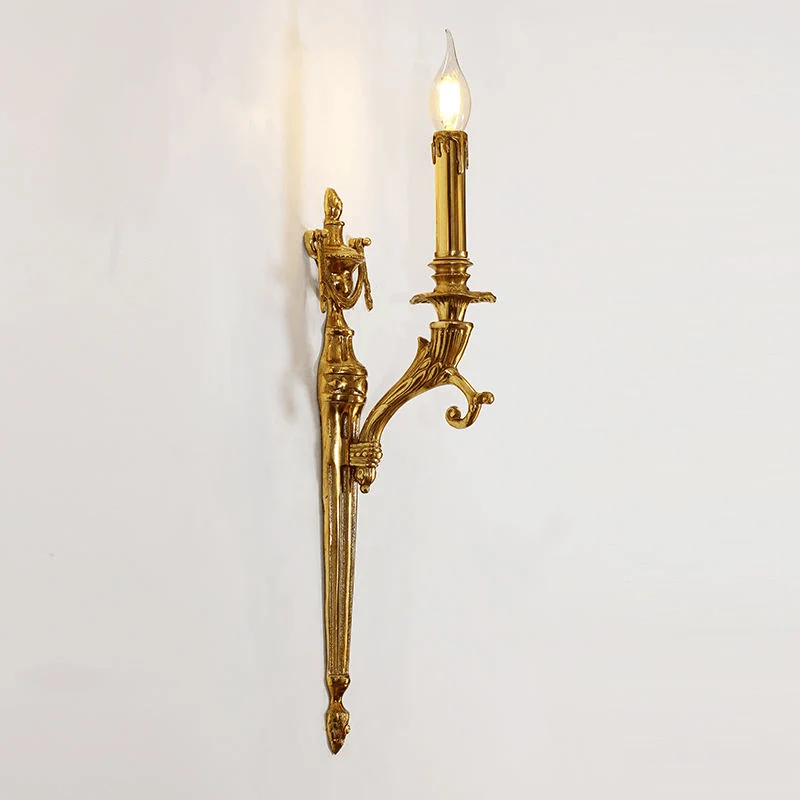Applique Murale E14 Laiton Luxe