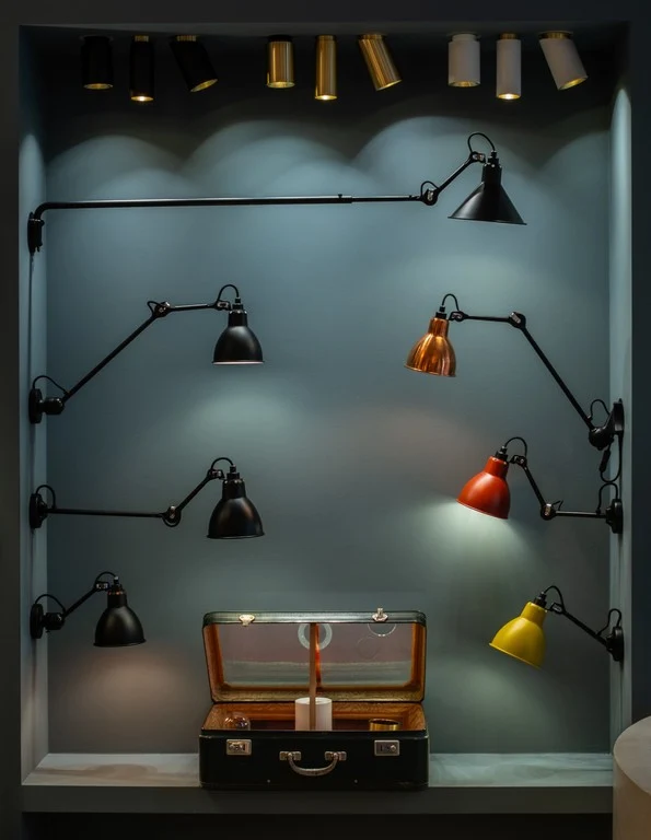 DCWéditions Tobo 85 Loftlampe - Messing