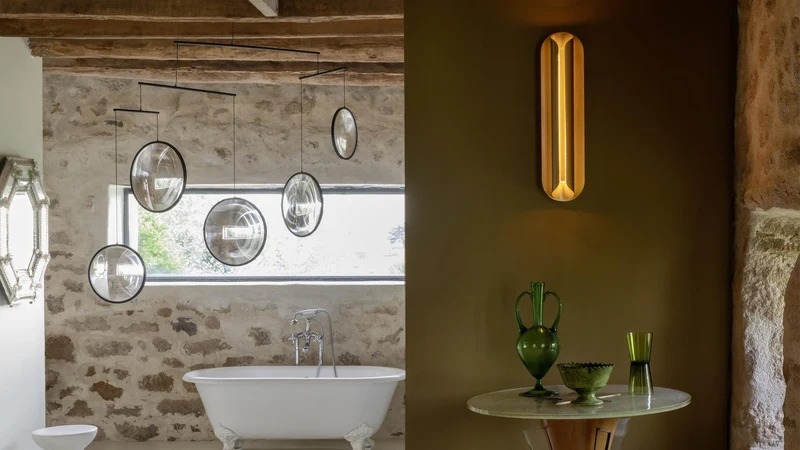 DCWéditions Rosalie L60 Væglampe - Guld