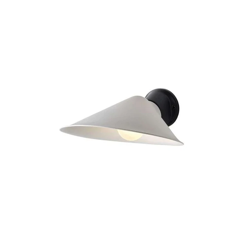 DCWéditions Plume SW Væglampe - Sort / Porcelæn