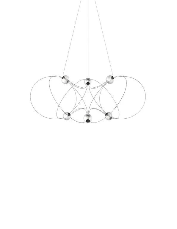 DCWéditions Munari 6 Pendel - Sort