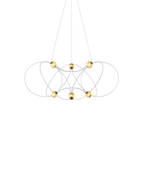 DCWéditions Munari 6 Pendel - Sort