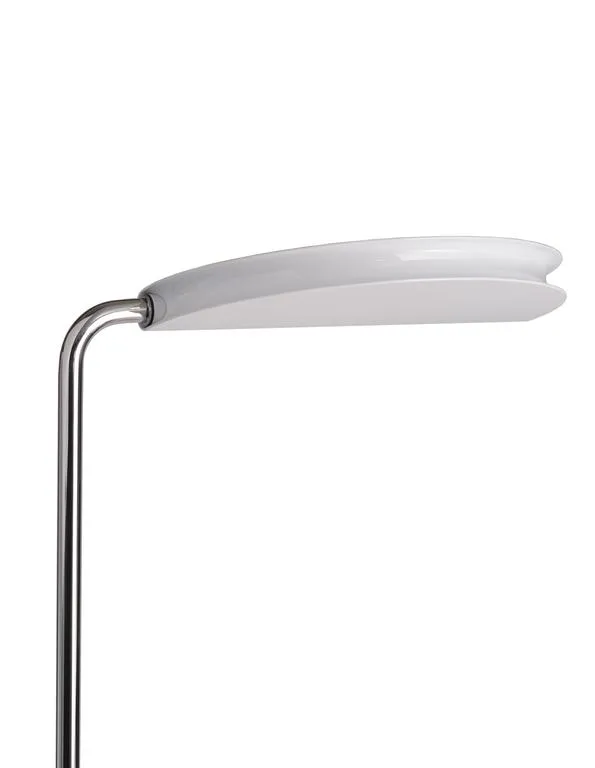 DCWéditions Mezzaluna Gulvlampe - White Marble / White