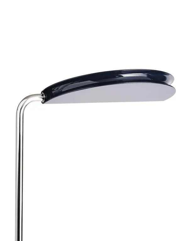 DCWéditions Mezzaluna Gulvlampe - White Marble / Blue