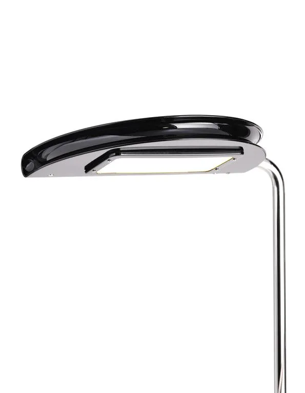 DCWéditions Mezzaluna Gulvlampe - White Marble / Black