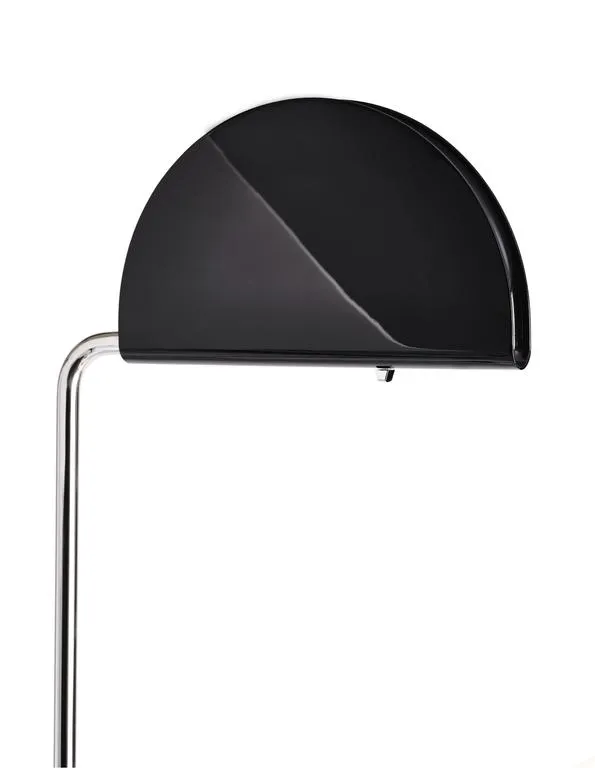 DCWéditions Mezzaluna Gulvlampe - White Marble / Black