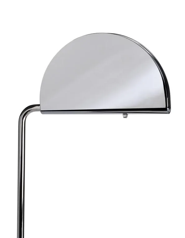 DCWéditions Mezzaluna Gulvlampe - White Marble / Chrome