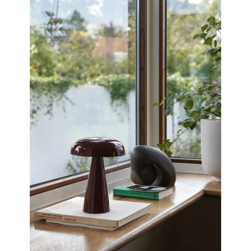 COMO SC53 - BORDLAMPE PORTABLE - RED BROWN