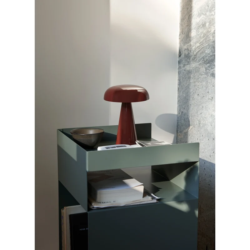 COMO SC53 - BORDLAMPE PORTABLE - RED BROWN