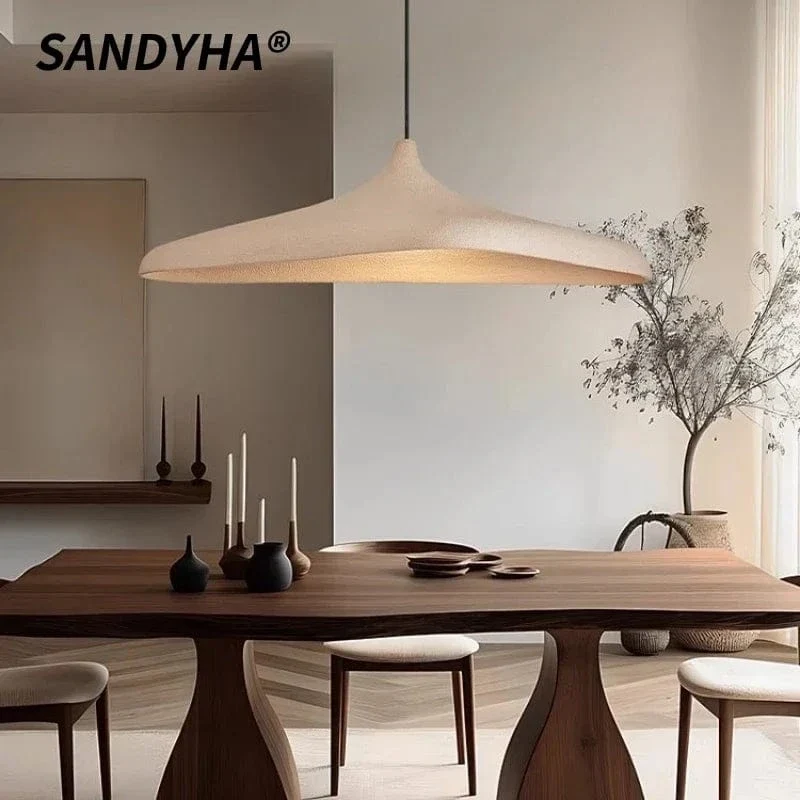 Suspension Créative Rétro Japonaise SANDYHA – Lampe Unique pour Restaurant, Salon & Salle à Manger