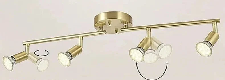 Plafonnier Moderne Laiton