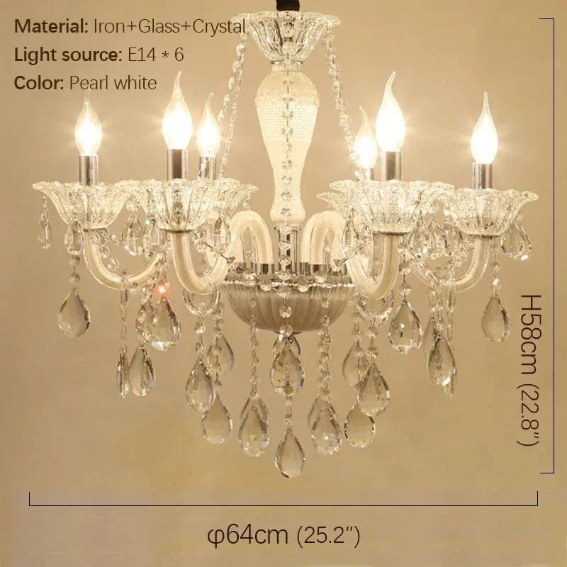 Lustre Cristal Table Salle A Manger