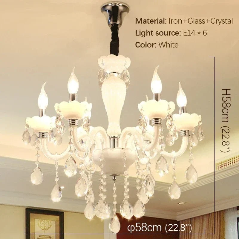 Lustre Cristal Table Salle A Manger
