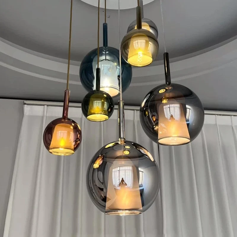 Suspension Luminaire Plusieurs Boules