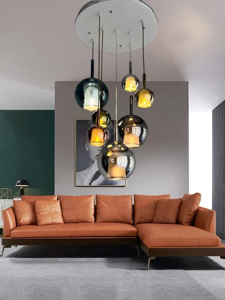 Suspension Luminaire Plusieurs Boules