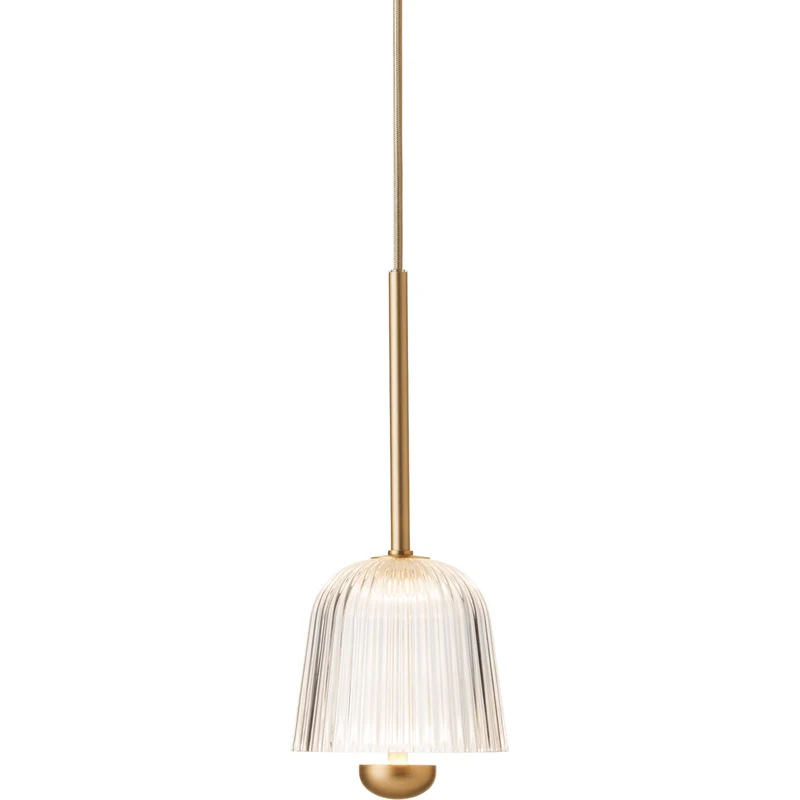 ASTEEA 1 PENDEL SATIN MESSING/OPAL