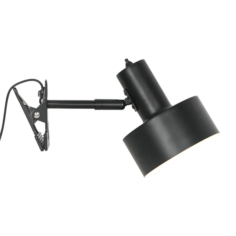 Nordlux Matis Klemspot - Sort | Lampeagenten
