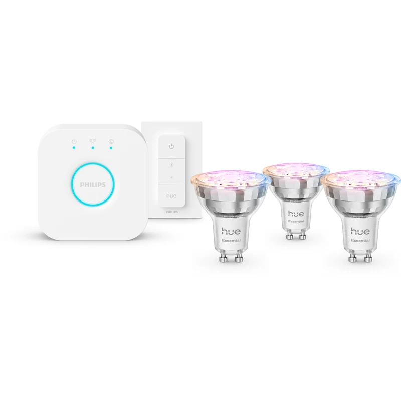 PHILIPS HUE ESSENTIAL 3 STK GU10 STARTSÆT