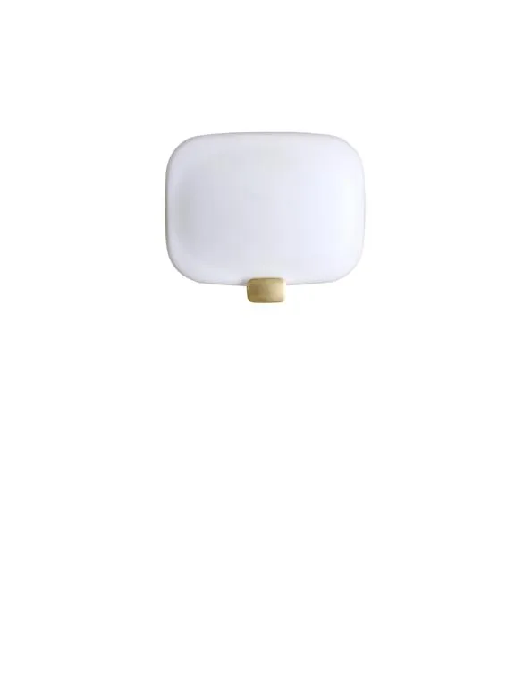 DCWéditions Light Me Tender M Væglampe - Horizontal/Brass