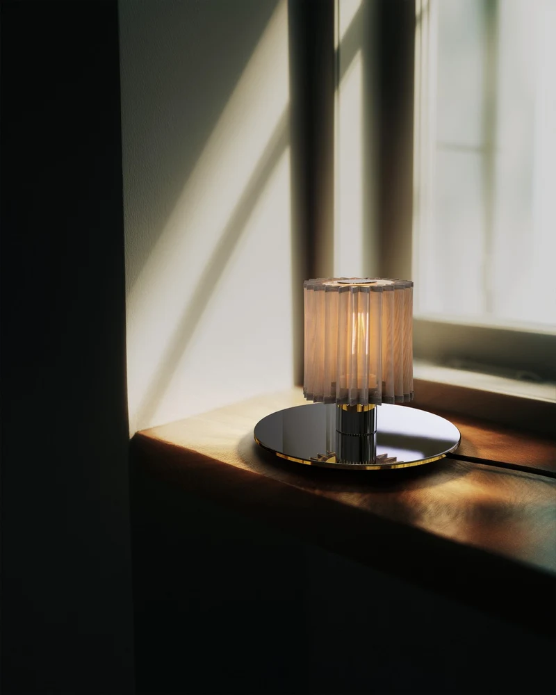DCWéditions In The Sun 220 Bordlampe - Sølv/Sølv