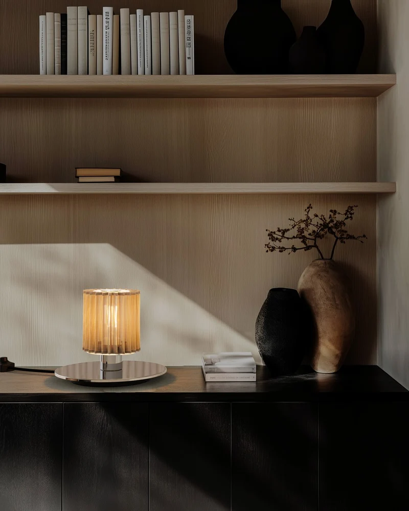 DCWéditions In The Sun 220 Bordlampe - Silver/Gold