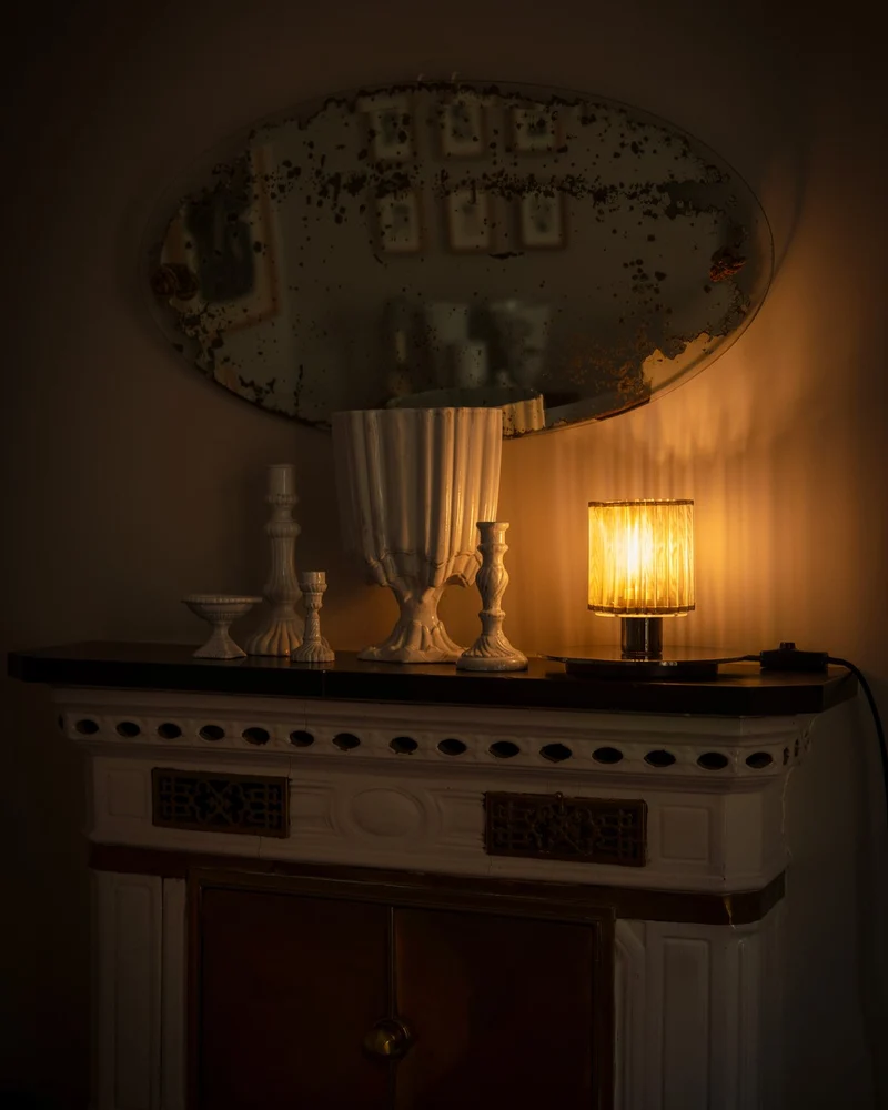DCWéditions In The Sun 220 Bordlampe - Silver/Gold