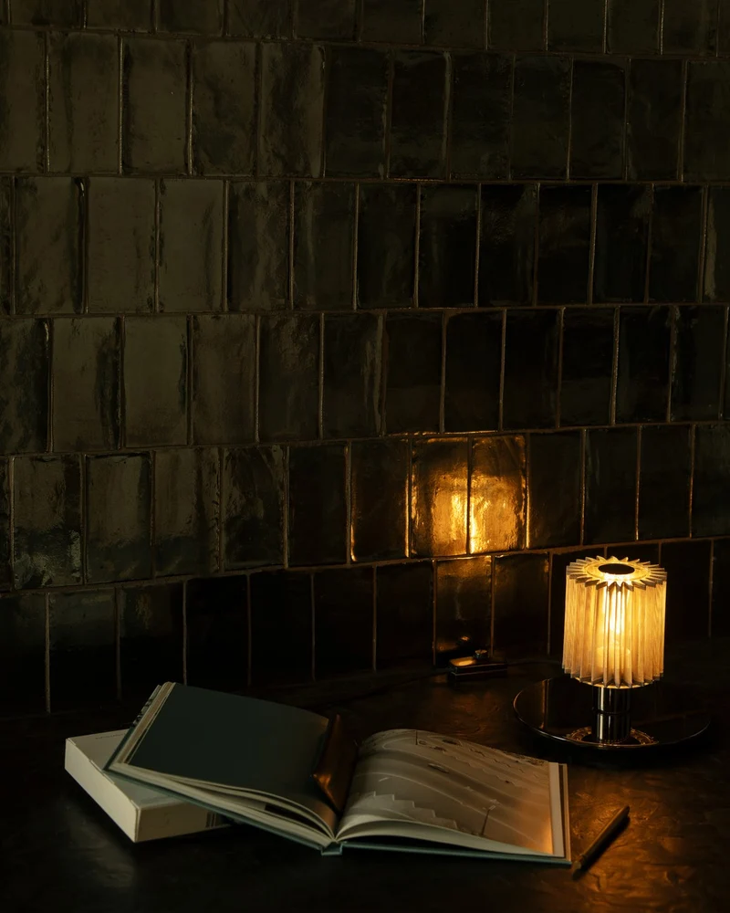 DCWéditions In The Sun 220 Bordlampe - Silver/Gold