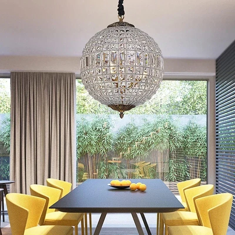 Suspension Boule de Verre