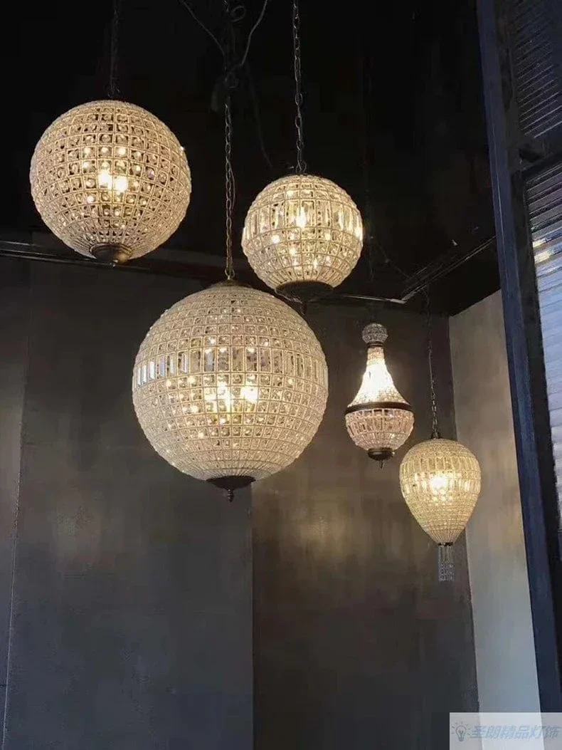 Suspension Boule de Verre