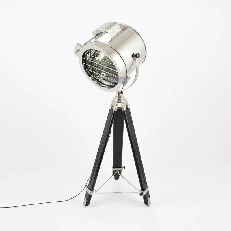 Lampe Chrome Sur Pied