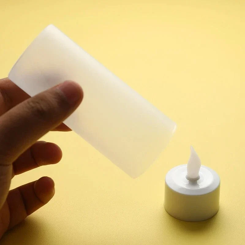 LED Rechargeable Flameless Tea Light Candle USB Charge Candle With USB Flameless Chargeable LED Battery Candles