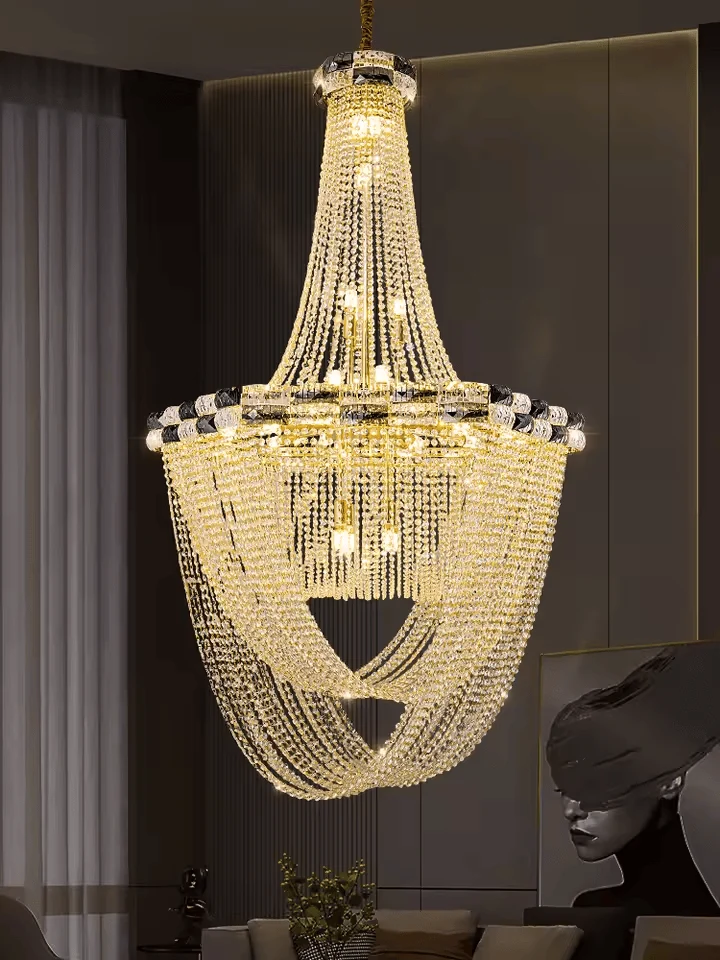 Lustre Pour Plafond Haut