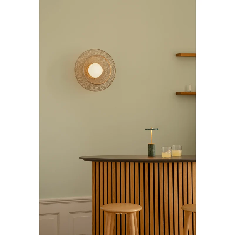 FARADAY MEDIUM LOFT/VÆGLAMPE MESSING