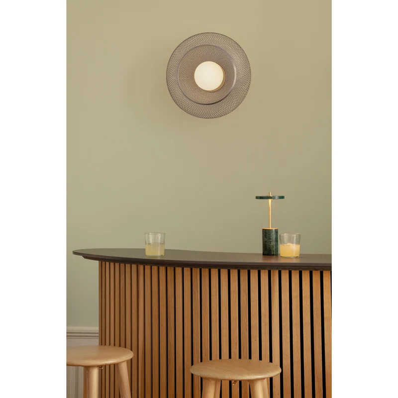 FARADAY MEDIUM LOFT/VÆGLAMPE STÅL