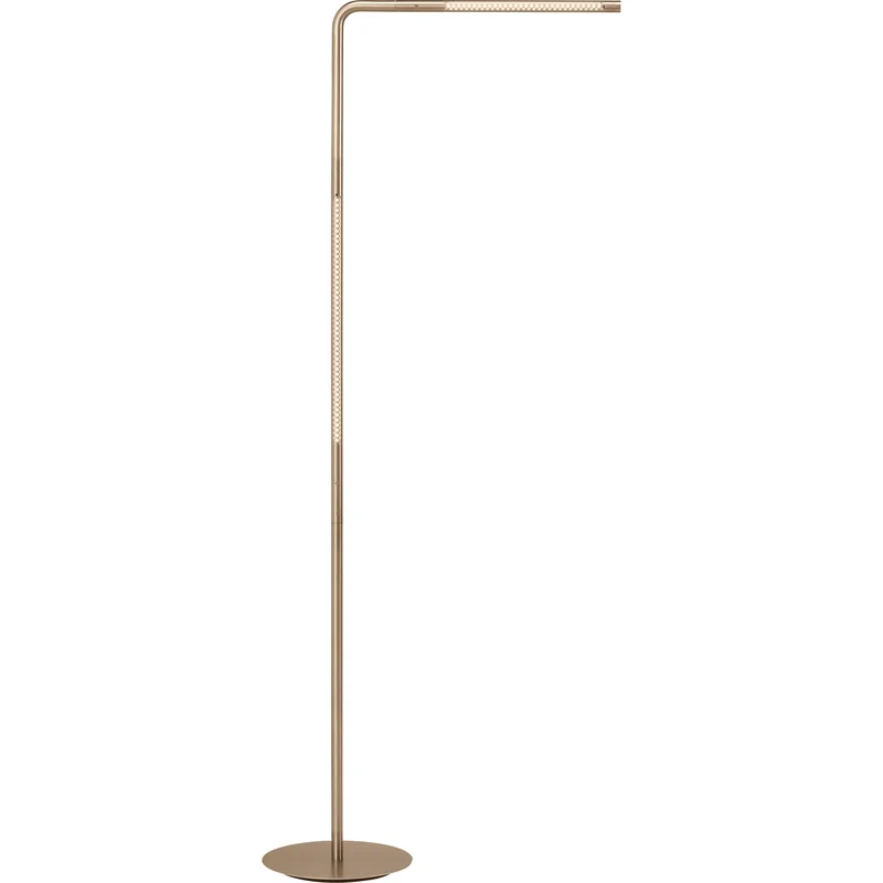 OMNI GULVLAMPE MESSING