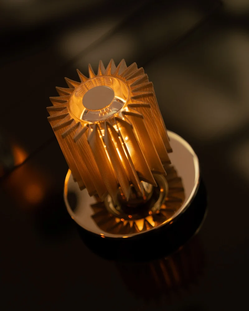 DCWéditions In The Sun 130 Portable Bordlampe - Guld/Guld