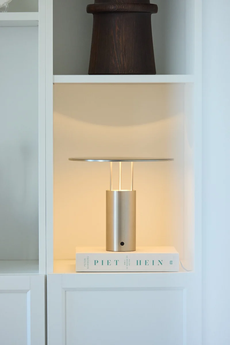 Tempel 280 Bordlampe - Aluminium/Stål - Piet Hein