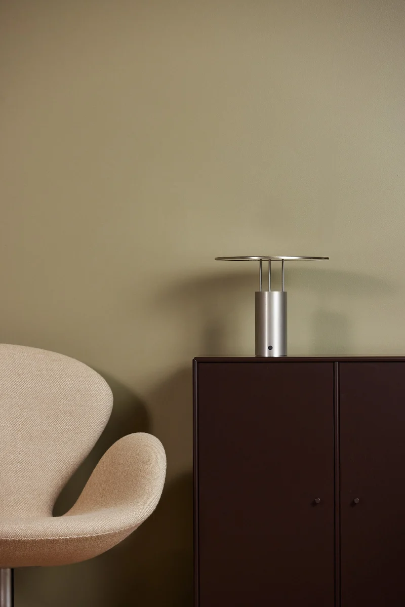 Tempel 280 Bordlampe - Aluminium/Stål - Piet Hein
