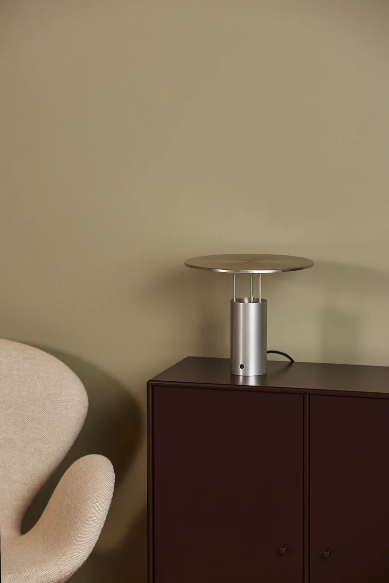 Tempel 280 Bordlampe - Aluminium/Stål - Piet Hein