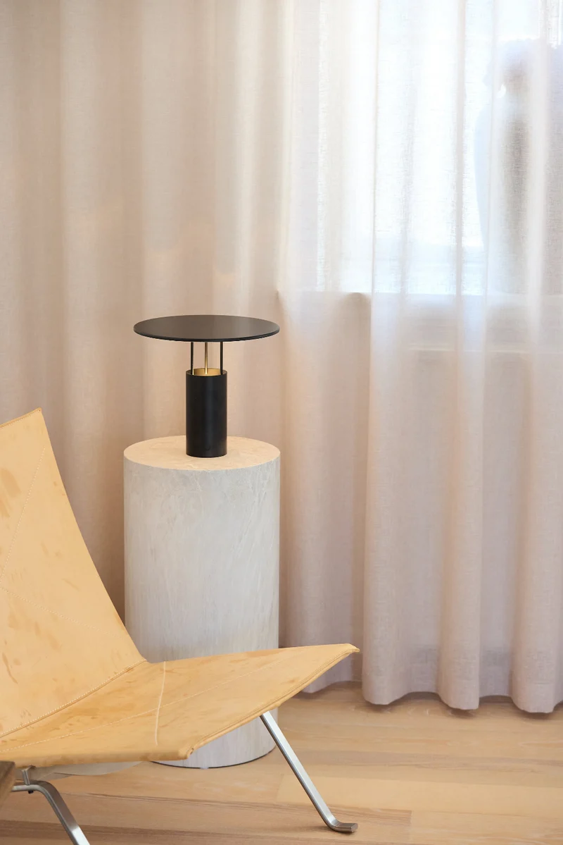 Tempel 280 Bordlampe - Sort - Piet Hein