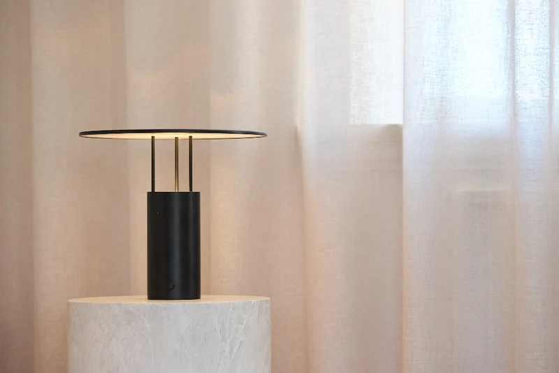 Tempel 280 Bordlampe - Sort - Piet Hein