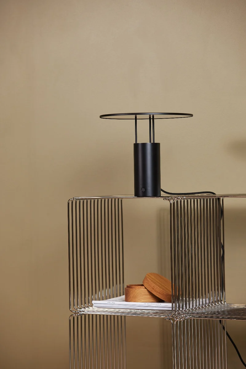 Tempel 280 Bordlampe - Sort - Piet Hein