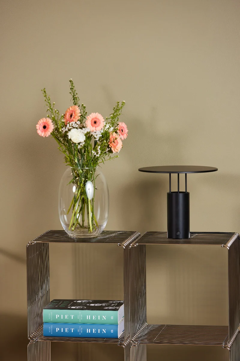 Tempel 280 Bordlampe - Sort - Piet Hein